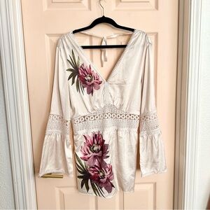 White floral ITOO romper